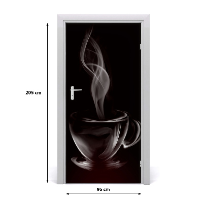 Fototapeta na dveře samolepící aromatická káva