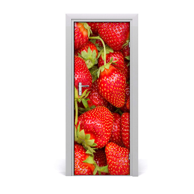 Fototapeta na dveře samolepící jahody