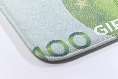 Koupelnová předložka Euro bankovky