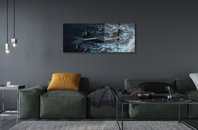 akrylový obraz mořská siréna