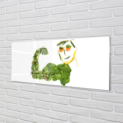 akrylový obraz Znak se zeleninou