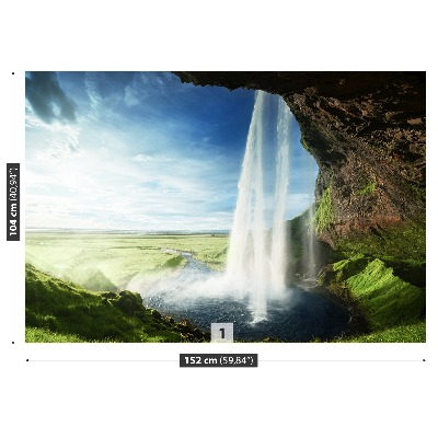 Fototapeta Islandský vodopád