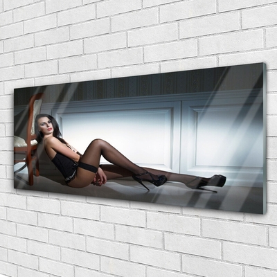 akrylový obraz Žena Erotika Sexy