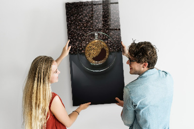Magnetická tabule do kuchyně Káva
