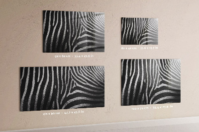 Dětská magnetická tabule Zebra vzor