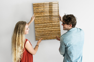 Magnetická tabule Bambus