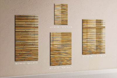 Magnetická tabule Bambus