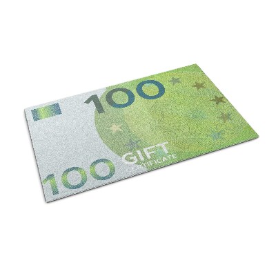 Rohožka Euro bankovky